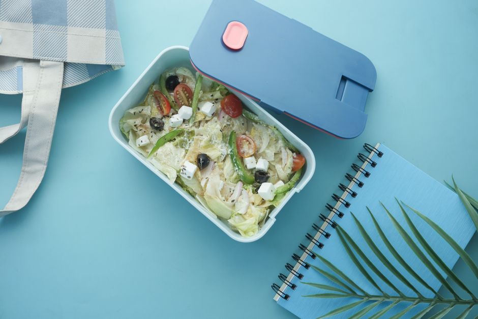 stuffed peppers lunch box meal prep