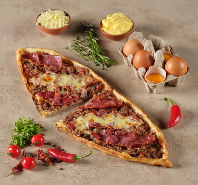 ingredients for stuffed meat roll eggs cheese herbs