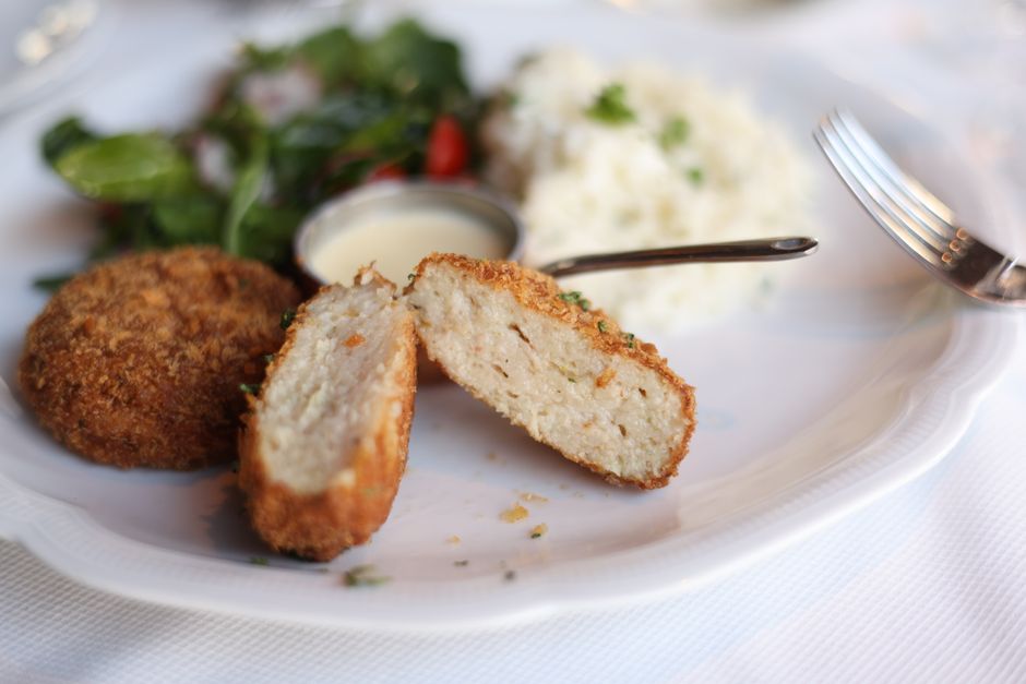 french cheese cutlets rice flakes preparation