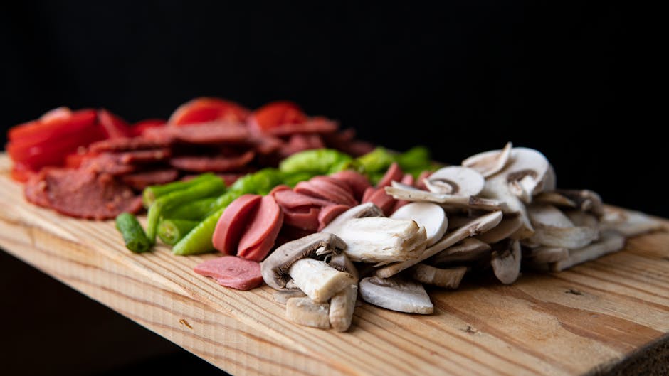white sausage vegetables soup ingredients