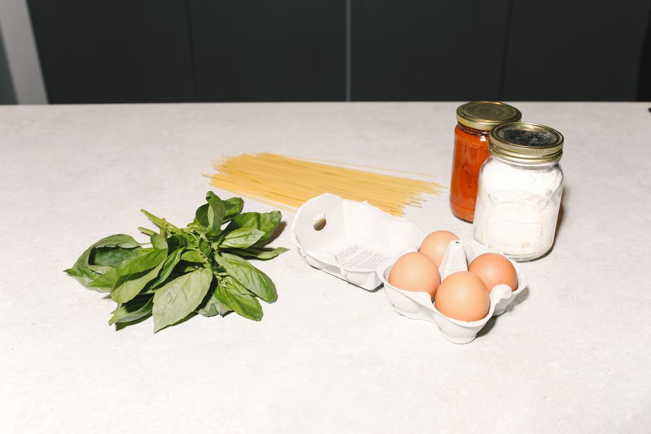 passata tomato sauce carton ingredients cooking