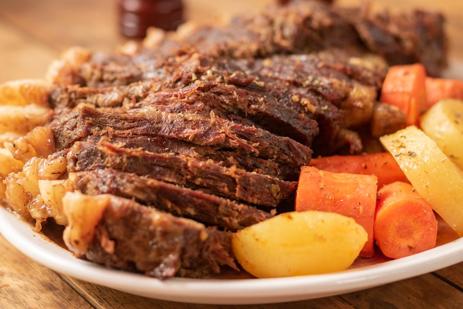 sliced roast beef Italian style