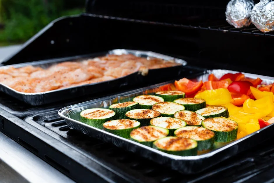 Ryba z grilla w folii z warzywami – dlaczego nie musisz mieć grilla ogrodowego żeby wyszła jak z nadmorskiej restauracji