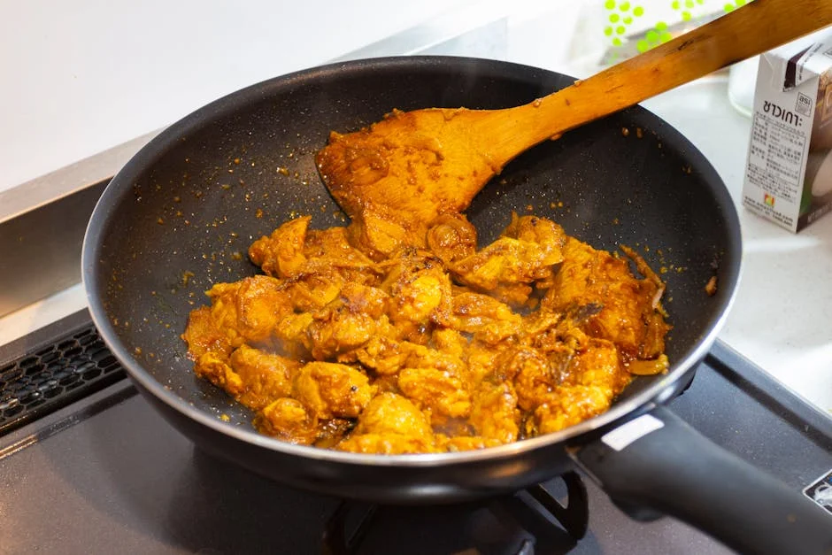 Kurczak w sosie curry z mlekiem kokosowym z puszki – dlaczego nie musisz kupować egzotycznych przypraw żeby wyszło jak z hinduskiej restauracji